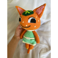 Tangy Animal Crossing Stuffed Toy, Tangy animal crossing Amigurumi, Tangy animal crossing doll, Tangy animal crossing plus toys