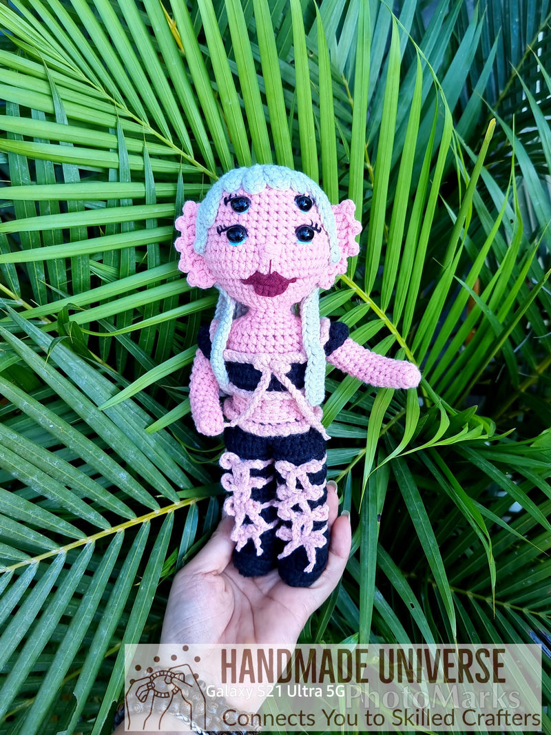 Crochet Melanie Martin Inspired Doll, Handmade Melanie doll, Melanie plush toys