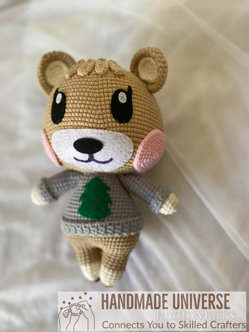 Maple Animal Crossing Stuffed Toy Amigurumi