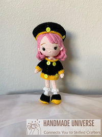 Crochet Anya Amigurumi plush, Anya crochet doll, Anya Plush Toys, Anya doll gift