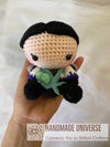 Sage Valorant amigurumi, Sage Valorant plush toys, Sage Valorant figure, Sage Valorant Stuffed Doll