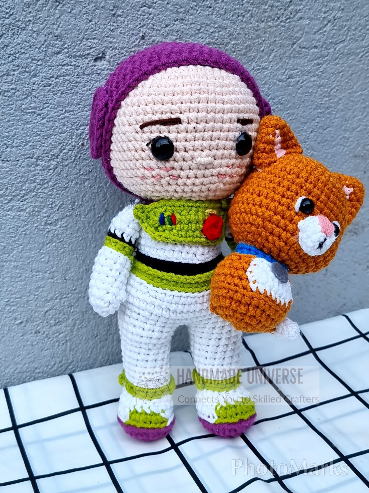 Crochet Buzz Lightyear dolls Buzz lightyear plush toys Buzz lightyea Handmade Universe