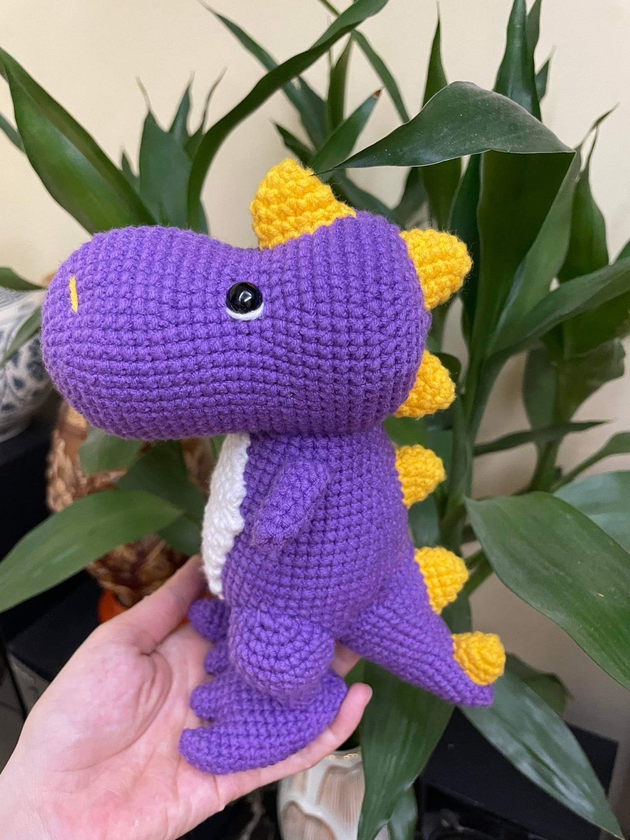 Amigurumi Dinosaur Doll, Dinosaur crochet doll, Dinosaur Plush toys