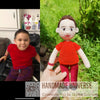 Custom Crochet Doll, Look Alike Doll, Amigurumi Crochet Doll like pictures, Personalized Crochet Doll, Portrait doll like picture