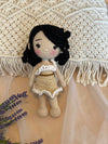 Princess crochet doll, amigurumi princess doll, Rapunzel princess dolls, Rapunzel plush toys