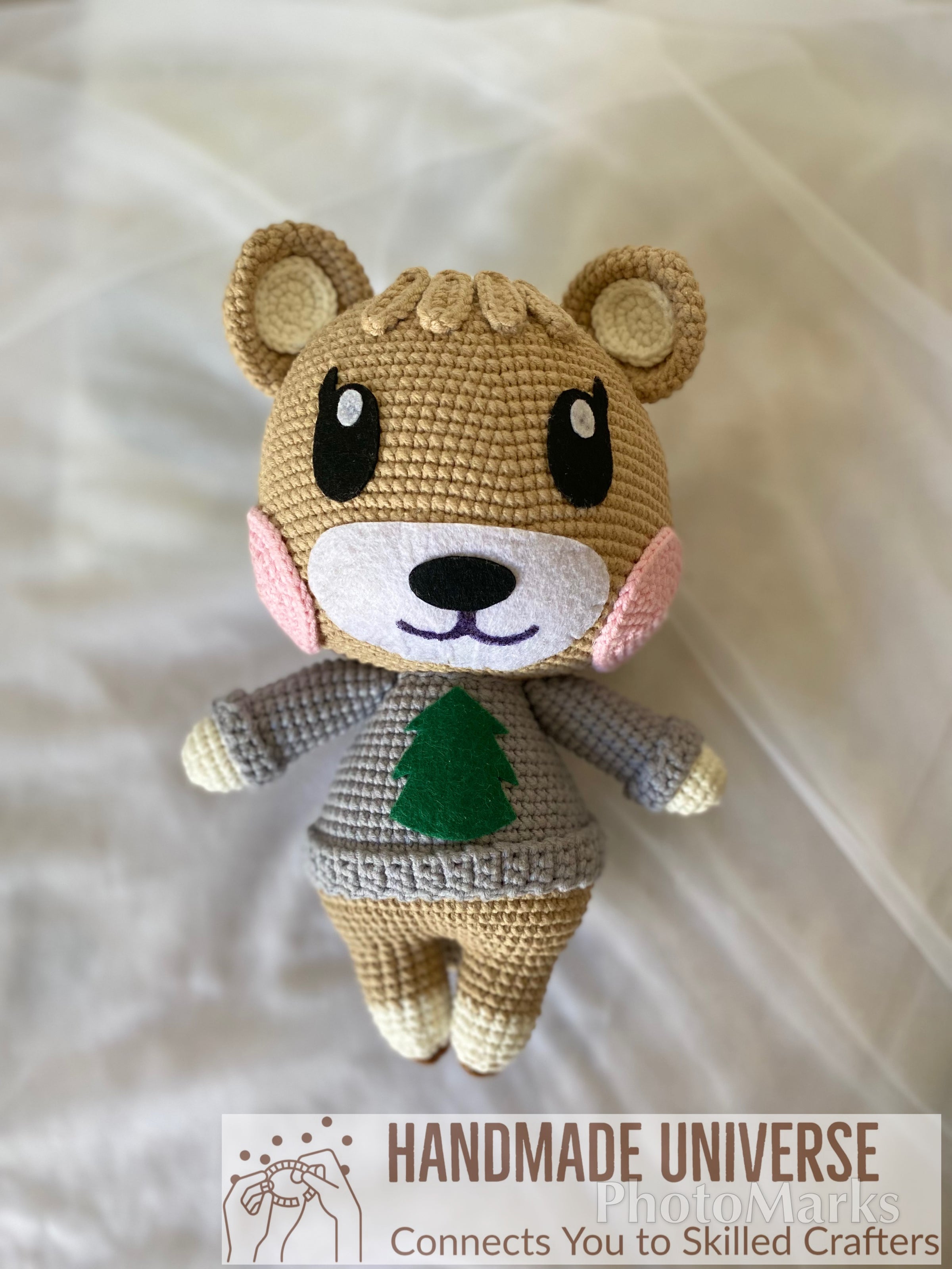 Maple Animal Crossing Stuffed Toy Amigurumi