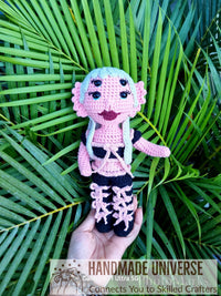 Crochet Melanie Martin Inspired Doll, Handmade Melanie doll, Melanie plush toys