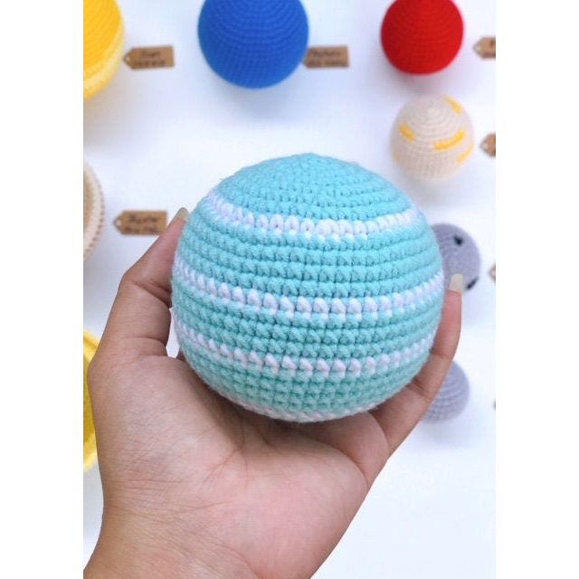 Educational Solar System crochet, Amigurumi crochet planets