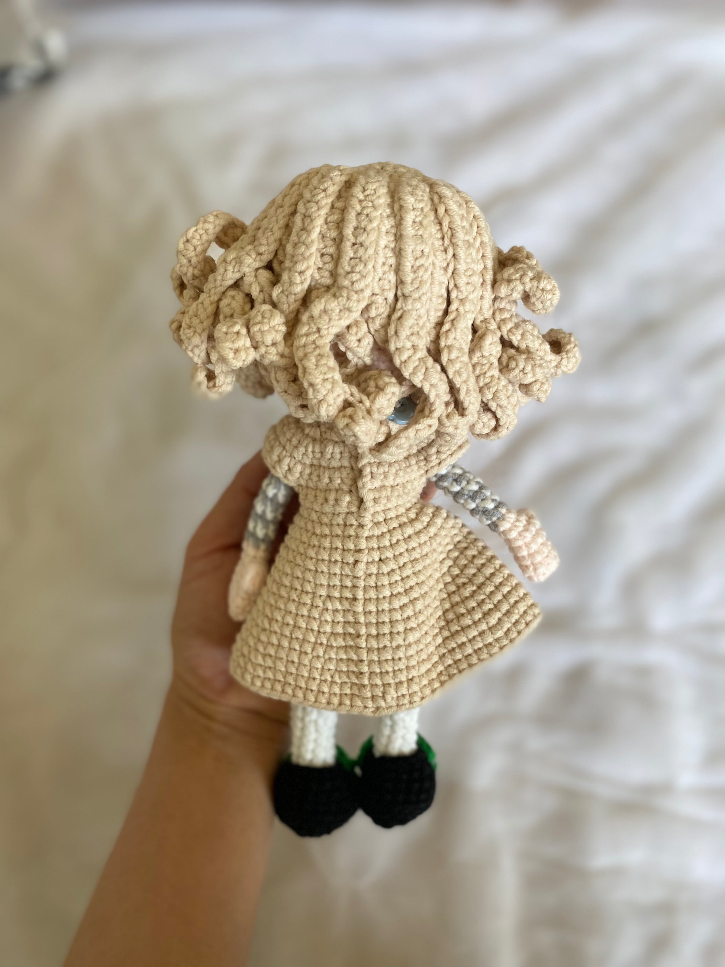 Crochet Megan dolls, M3gan plush toys, M3gan figure, Amigurumi Megan Doll, Megan Stuffed Doll