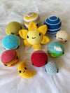 Educational Solar System crochet, Amigurumi crochet planets