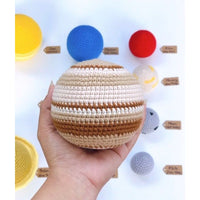 Educational Solar System crochet, Amigurumi crochet planets