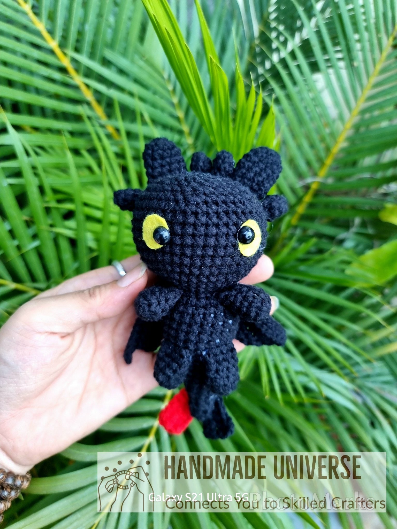 Toothless Dragon amigurumi, Toothless Dragon plush toys, Toothless Dragon figure, Toothless Dragont Stuffed Doll