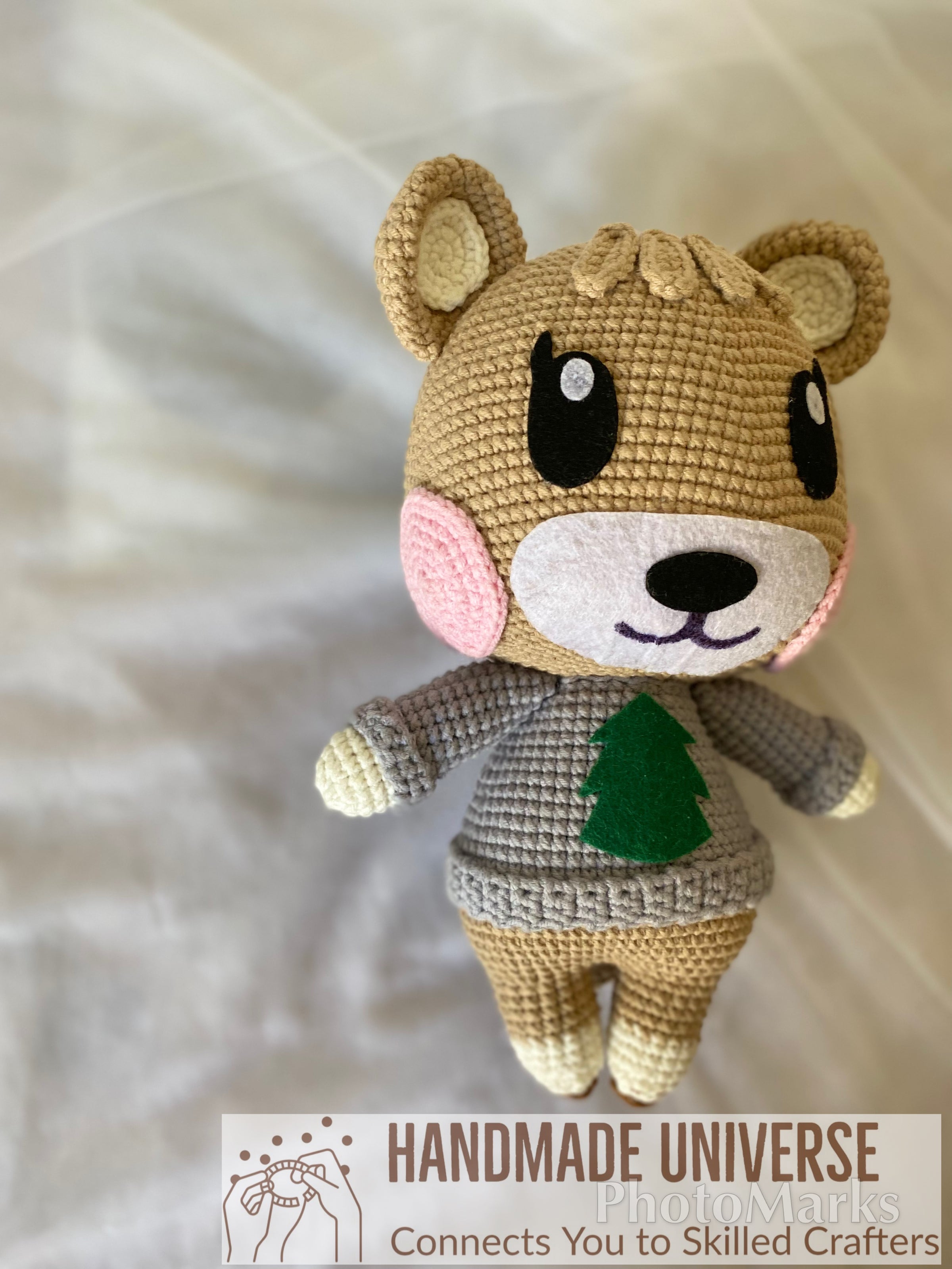 Maple Animal Crossing Stuffed Toy Amigurumi