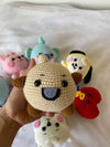 Kpop Plush toys, BT21 inspired amigurumi toy, TATA BT21, Mang dolls, Koya dolls, RJ dolls