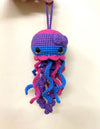 LGBT Jellyfish Crochet, Gift for LGBT, LGBT Pride, Lesbian, Bisexual, Pansexual, Omnisexual, Transgender, Asexual, Non-Binary, Gender Fluid