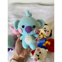 Kpop Plush toys, BT21 inspired amigurumi toy, TATA BT21, Mang dolls, Koya dolls, RJ dolls